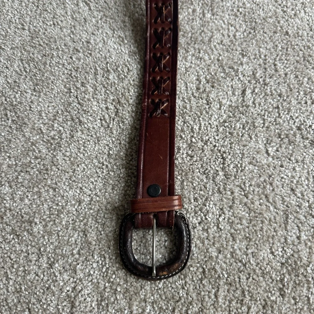 Brown Leather children’s Belt